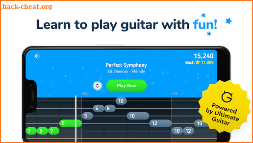 MelodiQ: Guitar Tabs & Lessons screenshot