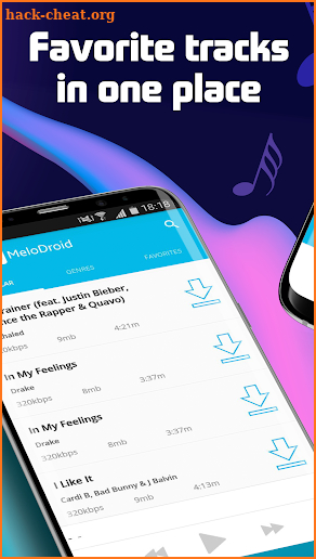 MeloDroid: Music Online Player, Stream Find Songs screenshot