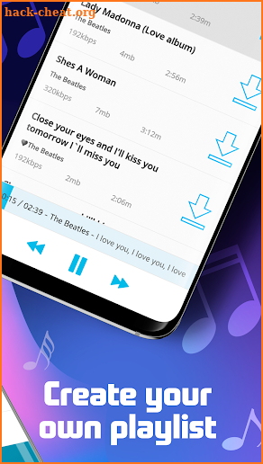 MeloDroid: Music Online Player, Stream Find Songs screenshot