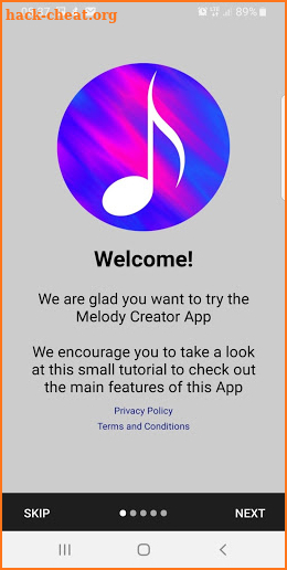Melody Creator screenshot