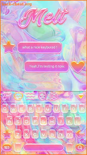 Melt Keyboard screenshot