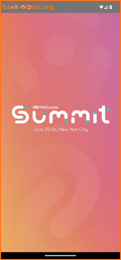 Meltwater Summit screenshot