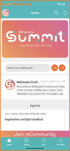 Meltwater Summit screenshot