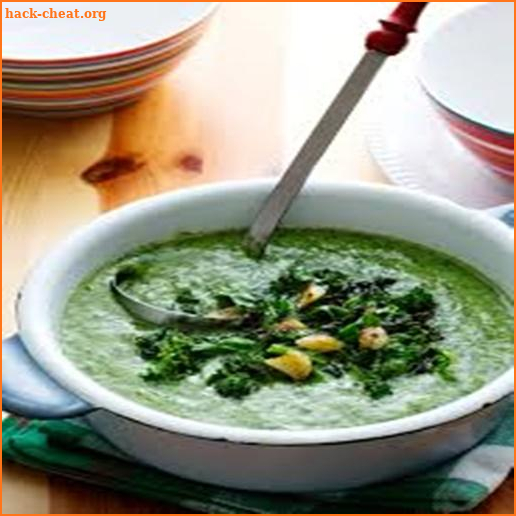 Memasak Vegan kale and spinach soup screenshot