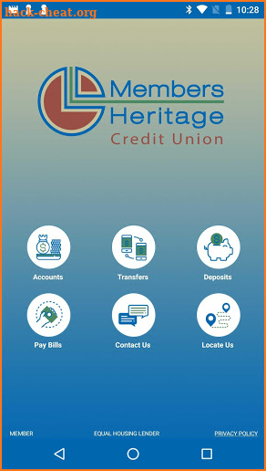 Members Heritage CU screenshot
