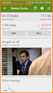 Meme Exchange - Meme Stock Market screenshot