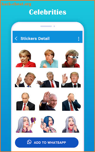 Meme Stickers: Cartoon, Celebrity WAStickerapps screenshot