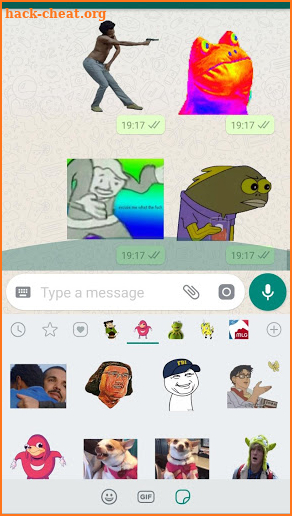 Meme Stickers for WhatsApp 2019 screenshot
