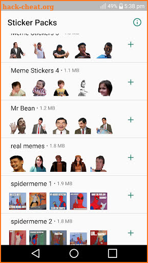Meme Stickers - WAStickerApps screenshot
