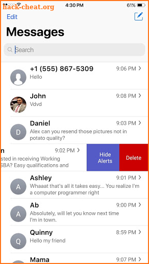 MemeiMessage RolePlay Fanfiction Fake Chat Stories screenshot