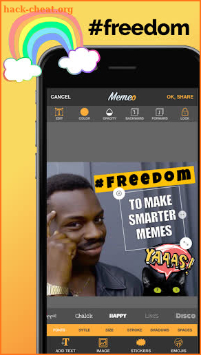 Memeo | The Meme App Generator screenshot