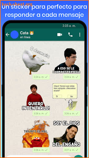 Memepedia - Stickers de memes para WhatsApp screenshot