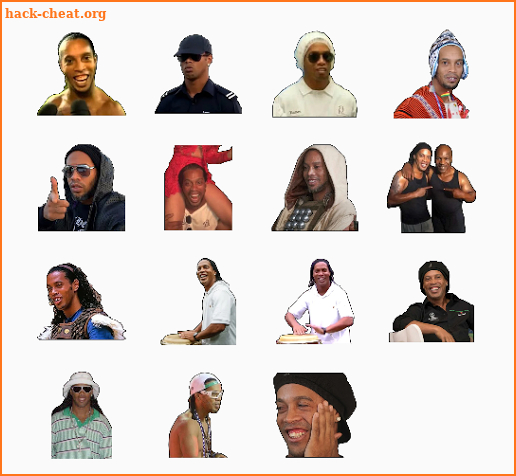 Memes Ronaldinho Whatsapp Stickers WAStickerApps screenshot