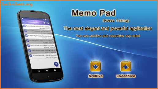 Memo Pad (Notes Taking) screenshot