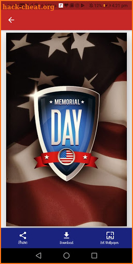 Memorial Day Cards and Wallpaper screenshot