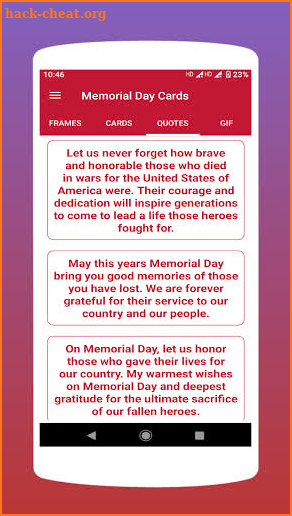 Memorial Day Cards & Wallpapers screenshot