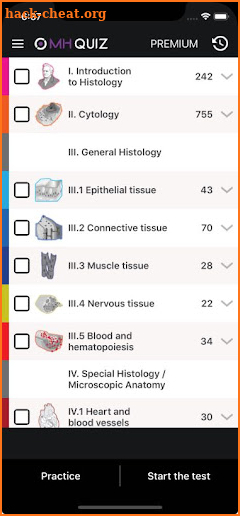 Memorix Histology QUIZ screenshot