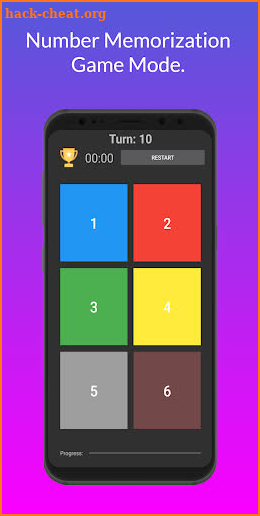 Memorize Numbers and Colors screenshot