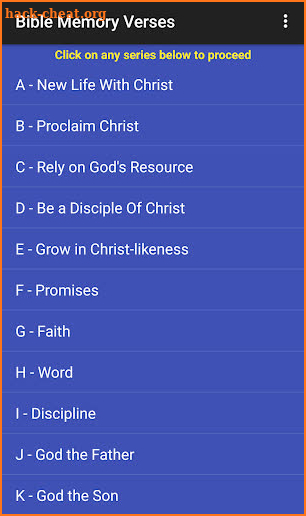 Memorize Scripture (Bible) screenshot
