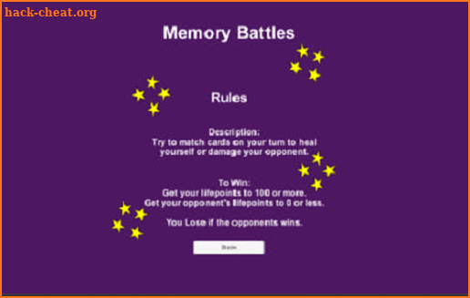 Memory Battles screenshot