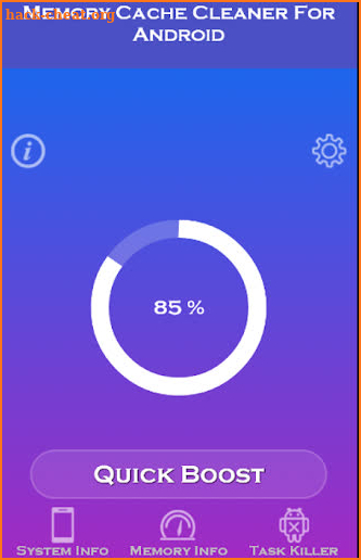 Memory Cache Clean For Android screenshot