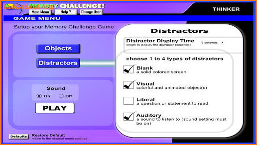 Memory Challenge! screenshot