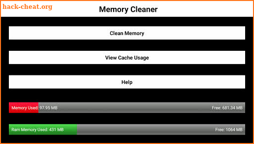 Memory Cleaner Pro screenshot