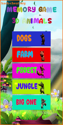 Memory Game : 3D-Animals screenshot