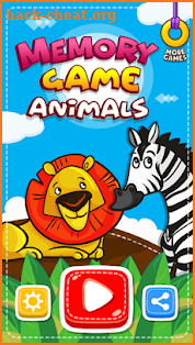 Memory Game - Animals screenshot