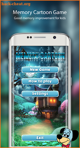 Memory game - Cartoon screenshot
