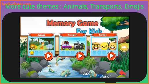 Memory Game For Kids screenshot