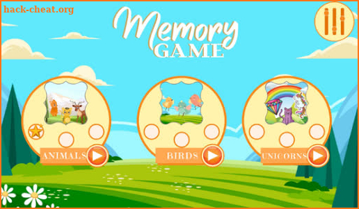 Memory Game For Kids- Animals, Birds, Unicorns screenshot