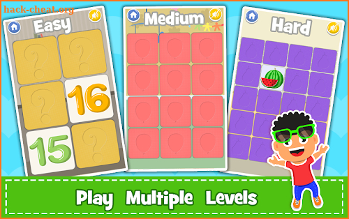 Memory Game for Kids : Animals, Preschool Learning screenshot