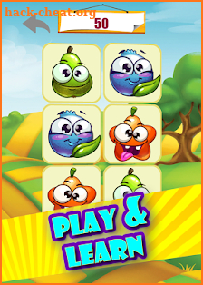 Memory game - Vegetables screenshot