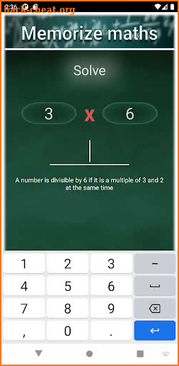 Memory Master Multiplication screenshot
