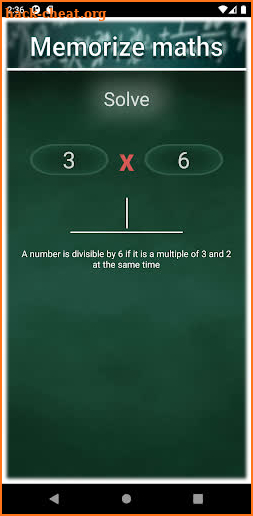 Memory Master Multiplication screenshot