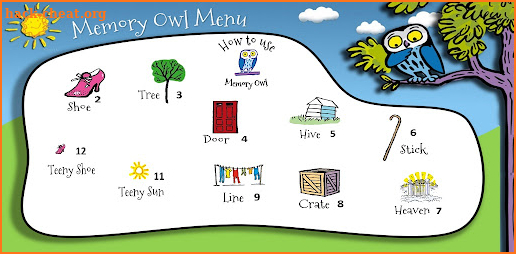 Memory Owl's Times Tables screenshot