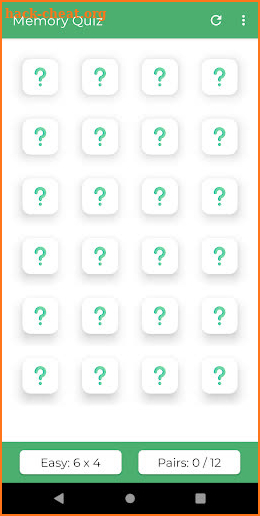 Memory Quiz screenshot