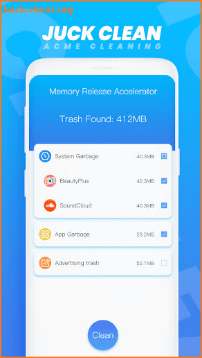 Memory Release Accelerator screenshot
