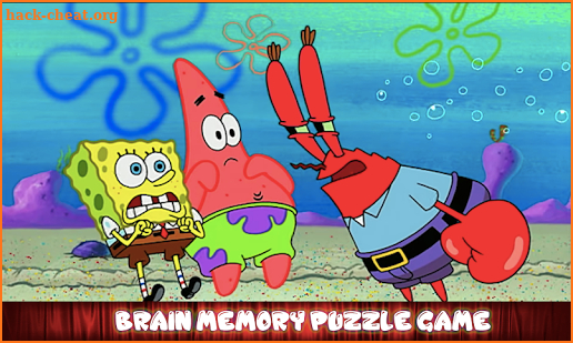 Memory SpongeBob Brain Game screenshot