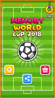 Memory World Cup 2018 screenshot