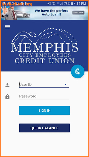 Memphis City Employees CU screenshot