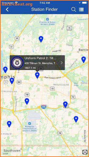 Memphis Police Department Wellness App screenshot