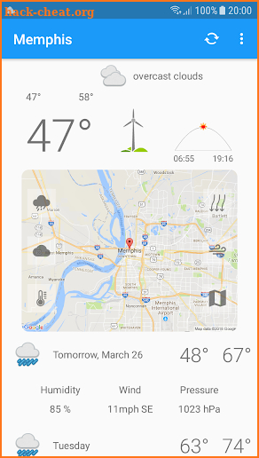 Memphis, TN - weather and more screenshot