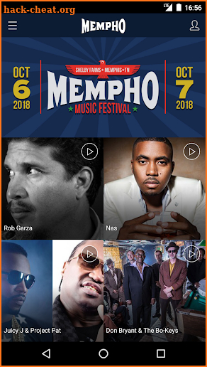 Mempho Music Festival 2018 screenshot