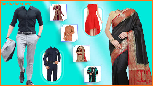 Men & Women Fashion - Suit Photo Editor screenshot