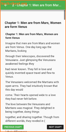Men are from Mars, Women are from Venus By John G. screenshot