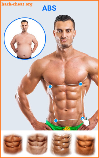 Men Body Editor : Photo & Abs Body Builder Styles screenshot