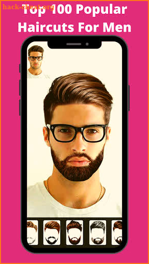 Men Hair style photo Editor screenshot