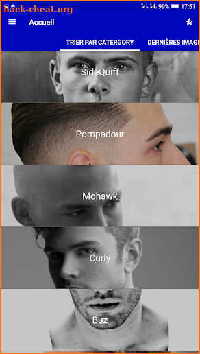 Men Haircuts screenshot